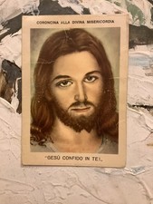 Santino coroncina della divina - santino,