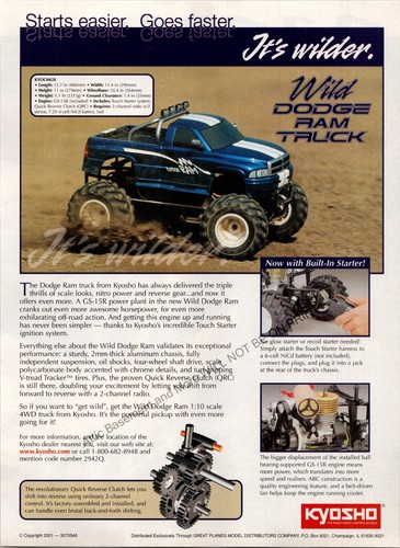 Kyosho wild dodge - wild,