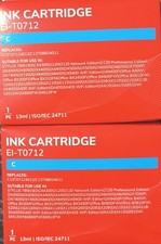 2 Pezzi CARTUCCIA T0712 CIANO