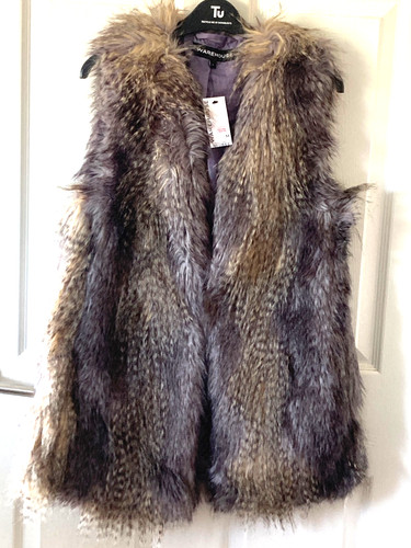 Gilet pelliccia sintetica