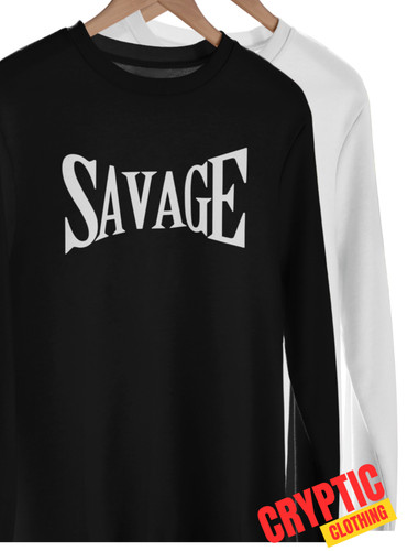 Shirt savage graphic - savage,
