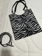 borsa E Cinta In Tema Zebrato, Come Nuovo, In Ottime Condizioni.