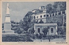 # LANUVIO: VILLA DEL GOVERNATORE E MONUM. AI CADUTI - 1942