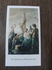 Santi Gervasio e Protasio, Holy Card, Paco 166