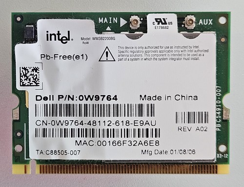 Scheda rete intel - di,