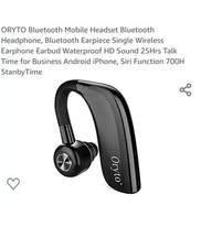 ORYTO Auricolare Bluetooth Mobile Cuffie Bluetooth, Auricolare Bluetooth Singolo