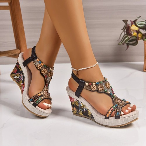 Sandali donna con - donna, zeppa