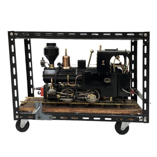 Locomotiva vapore dal - dal, vivo