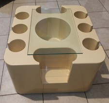 Tavololino da bar Bacco, Artemide Milano, by Sergio Mazza