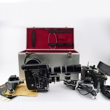 Bolex Paillard H8 Reflex Outifit con 4 obiettivi, motore MST, impugnatura pistola