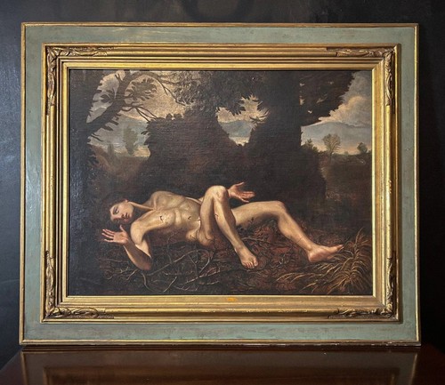 Dipinto san sebastiano - dipinto,