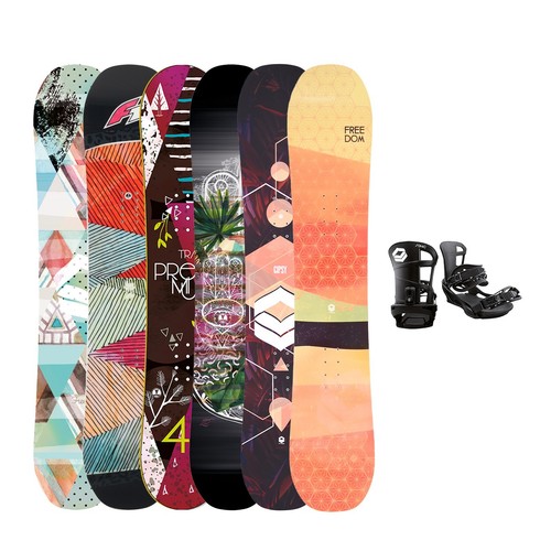 Top marche donna snowboard set - top,