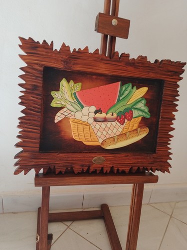 Quadro legno intarziato da - in,