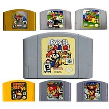 64KART SUPER MARIO DONKEY KONG POKEMON STADIUM 2 carta per console Nintendo N64