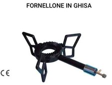 BRUCIATORE FORNELLONE A GAS GPL IN GHISA CON PIEDI GPL CAMPEGGIO POMODORI PAELLA