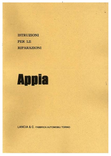 Lancia appia serie - lancia,