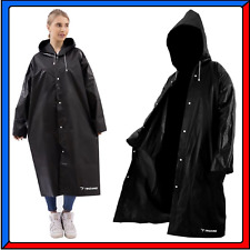 Poncho Antipioggia Impermeabile Mantella per Uomo Donna Adulto Lungo con Bottoni