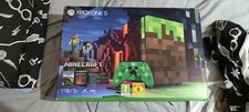 Xbox one S, box minecraft limited edition solo scatola box senza console leggere