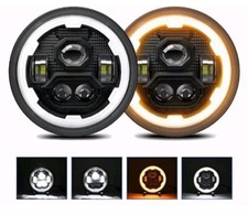 FARO LED MOTO H4 7" PER HARLEY