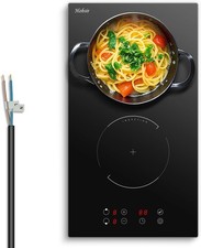 Piastra Induzione 2 fuochi Piano Cottura Doppio incasso Elettrico 3500W