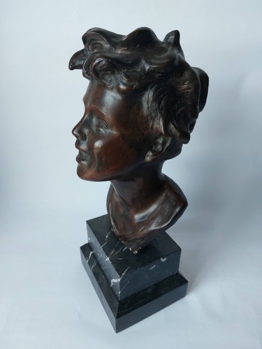 Testa bronzo scugnizzo - in,