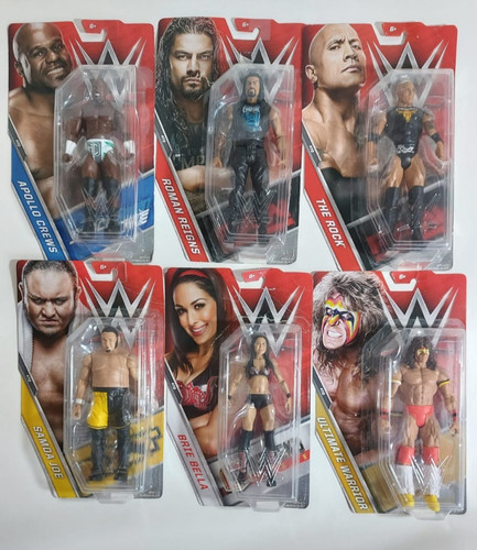 Wwe mattel the rock roman - mattel,