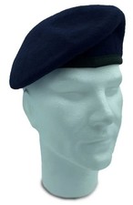 BASCO militare in lana blu
