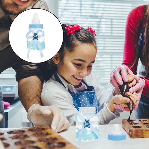 Alimentatore baby shower blu