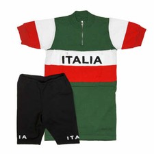 COMPLETINO ITALIA AL TOUR Ciclismo Vintage Cycle Bike Jersey Italy France