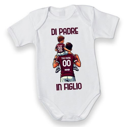 Body personalizzato padre - personalizzato, in