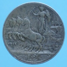 VITTORIO EMANUELE III 2 LIRE