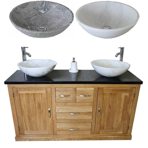 Mobile bagno doppio mobiletto
