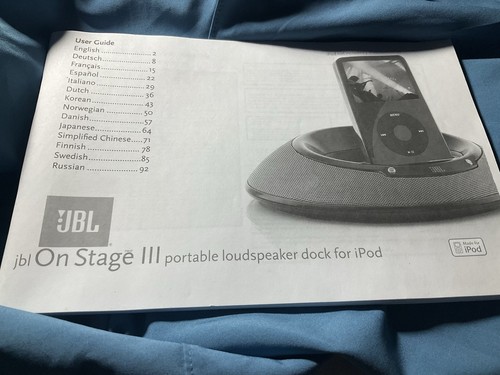Jbl stage iii - stage,