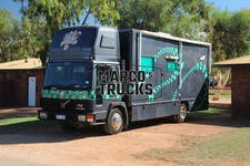 LKW Foto Volvo FL6 Intercooler Truck Australien dunkel blau VOLVO FL6 IN #g7wo