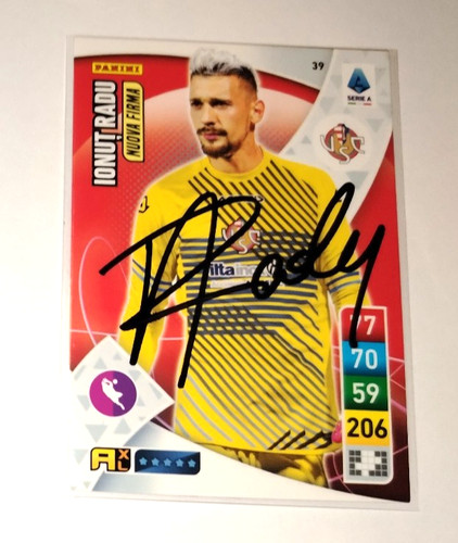 Autografo ionut radu - autografo,