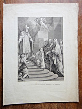 XIX secolo-INCISIONE di A. Marchi-F. Rosaspina disegnò-G. A. Sirani dipinse+