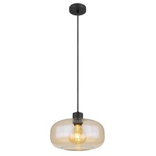 Lampada a sospensione in vetro