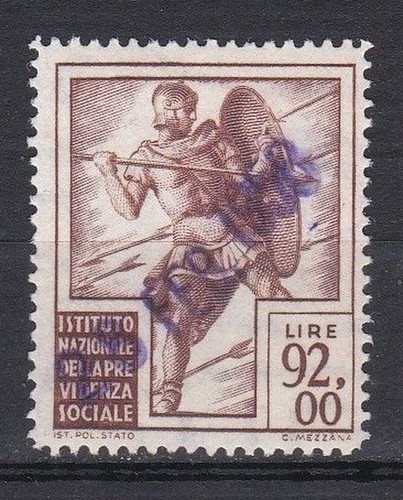 Italia 1952 marca da bollo - marca,