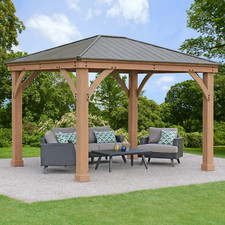GAZEBO WOODEN OUTDOOR PATIO