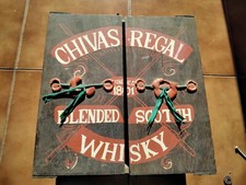 Elegantissima cantinetta in legno CHIVAS REGAL vintage anni 60 da collezione 
