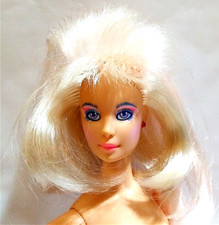 JEM & The holograms 1985 hasbro HK talking doll JERRICA + earrings loose exc