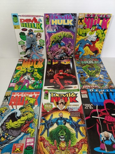 Lotto fumetti devil hulk - fumetti,