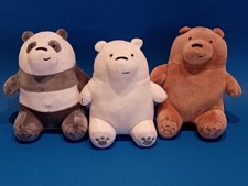 Lotto 3 peluche morbidi We