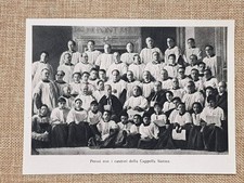 Lorenzo Perosi con i cantori