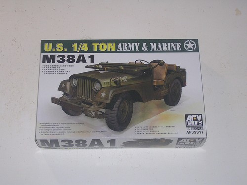 Afv club m38a1 1 - club, 1/4