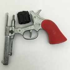 MAM MADE IN ITALY ANNI 60 TEXAS KID 8 COLPI METAL TOY PISTOLA GIOCATTOLO VINTAGE