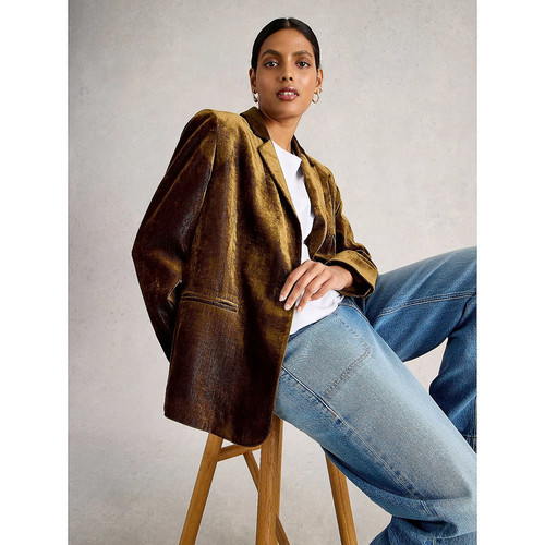 Blazer velluto evelyn roba - blazer,