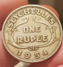 Seychelles Rupee 1954 Reine
