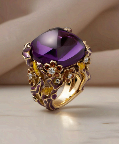 Anello dichiarazione pietra