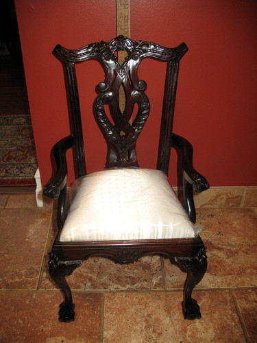 Poltrona bambola chippendale - bambola,